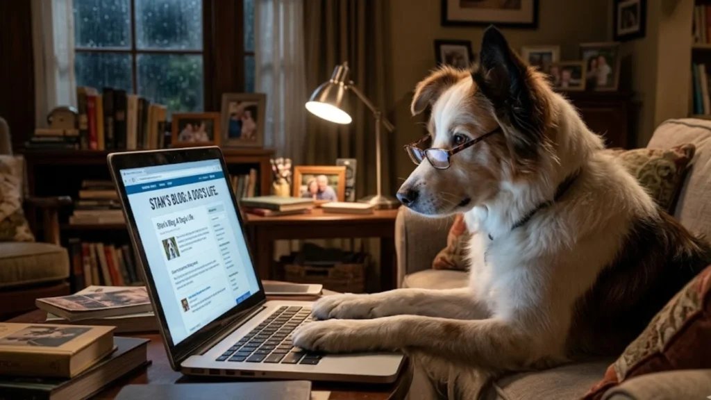 dog with a blog