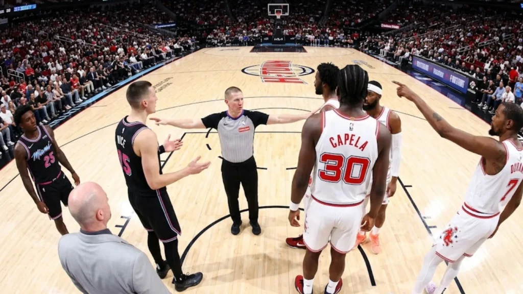 Rockets vs Heat Match Stats