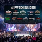 WWE PPV Schedule 2026