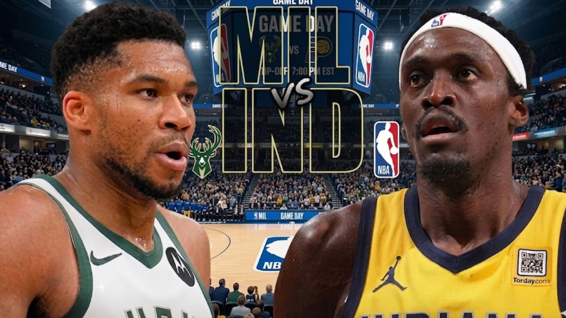 Milwaukee Bucks vs Pacers