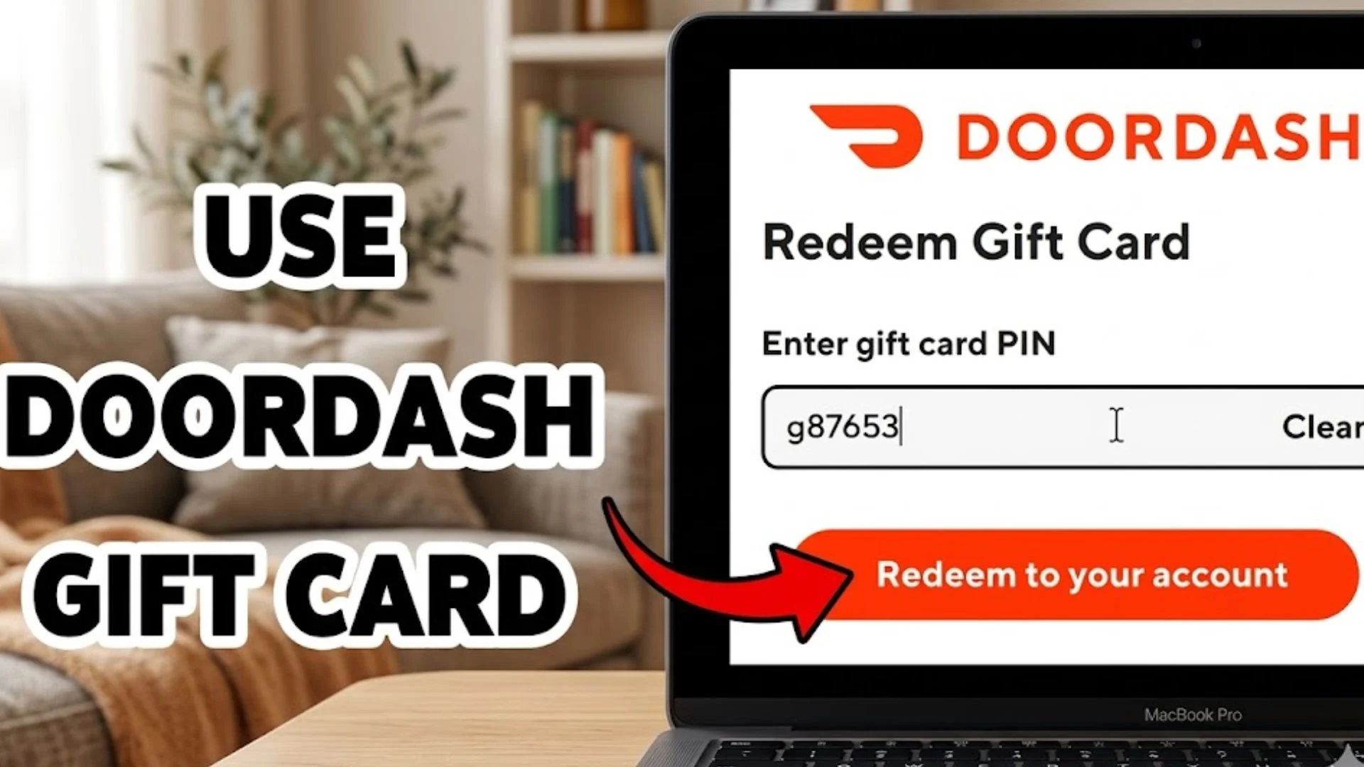 DoorDash gift card