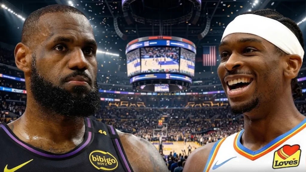Lakers vs Thunder match stats