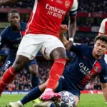 PSG vs Arsenal Match Stats