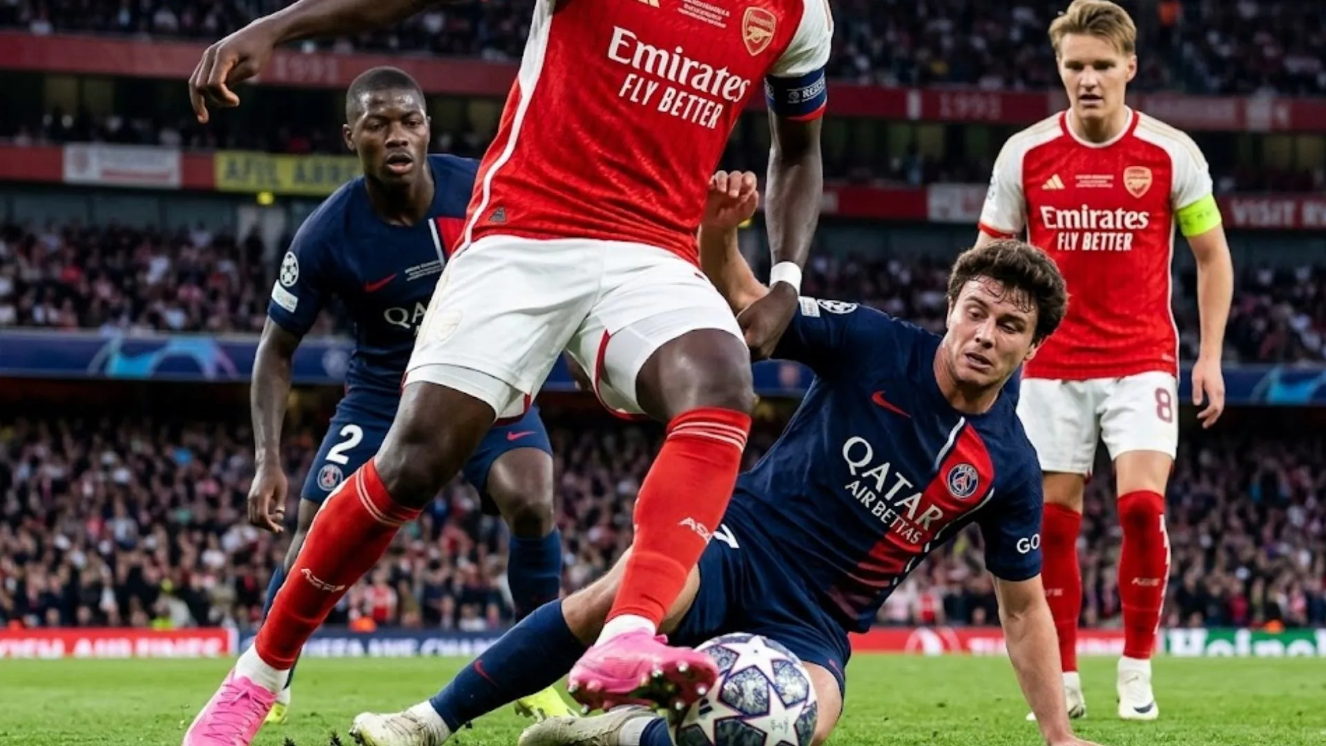 PSG vs Arsenal Match Stats