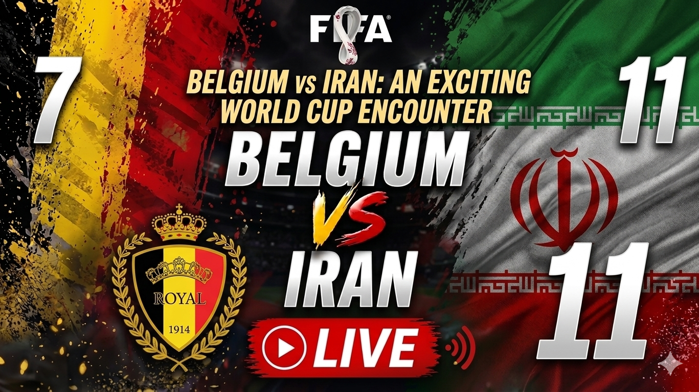 Belgium vs Iran