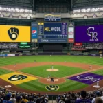 Brewers vs Rockies match stats