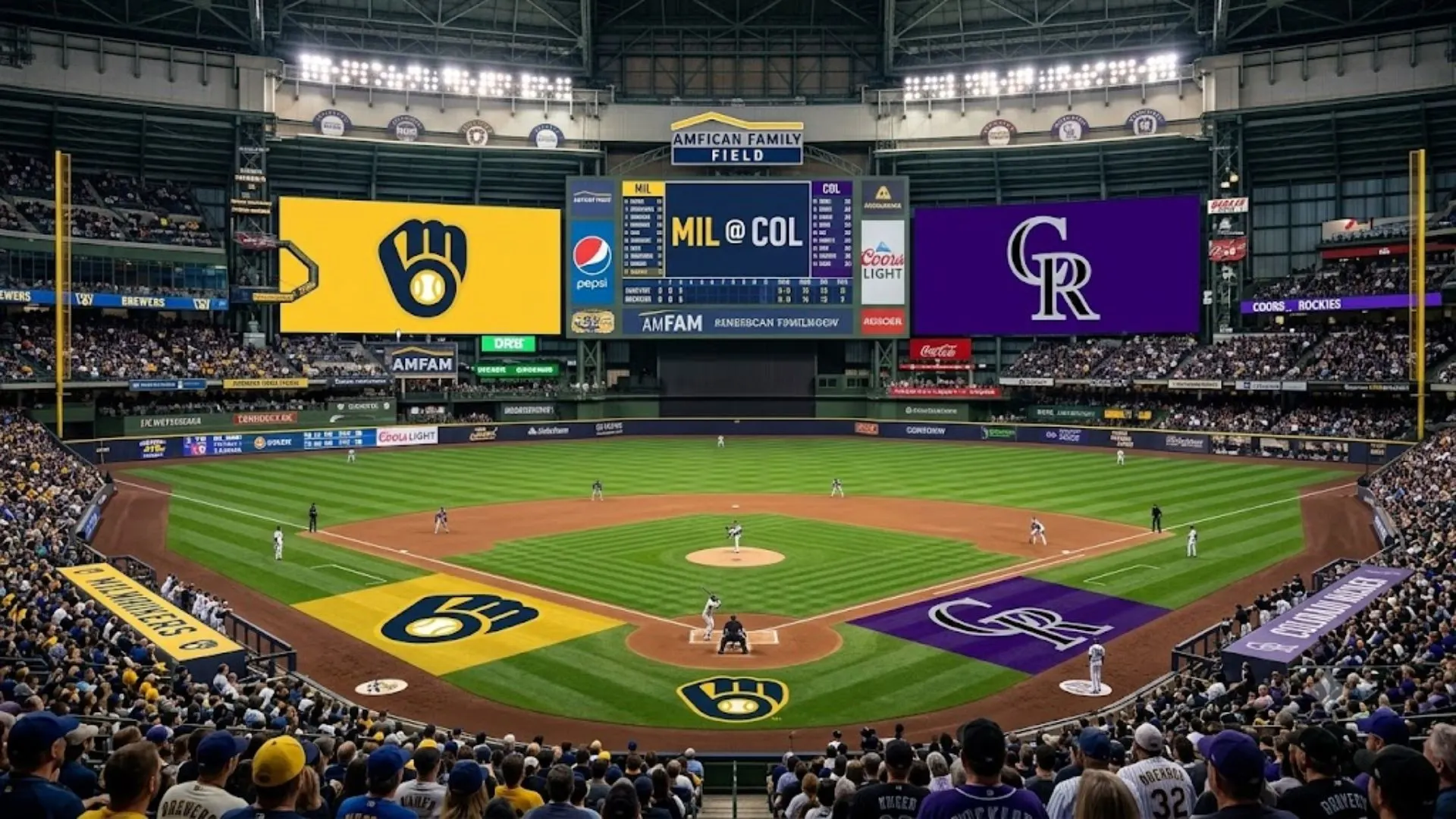 Brewers vs Rockies match stats